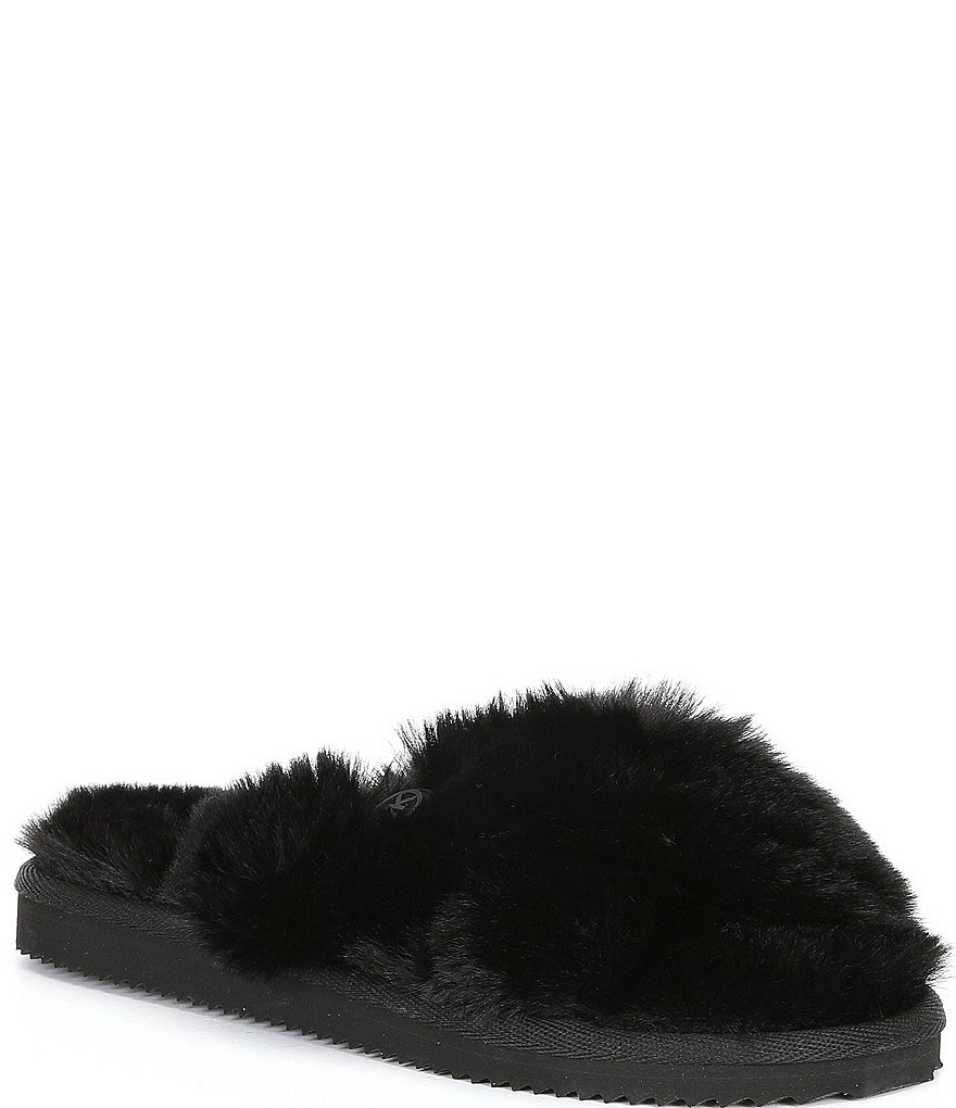 MICHAEL Michael Kors Lala Faux Fur Slippers