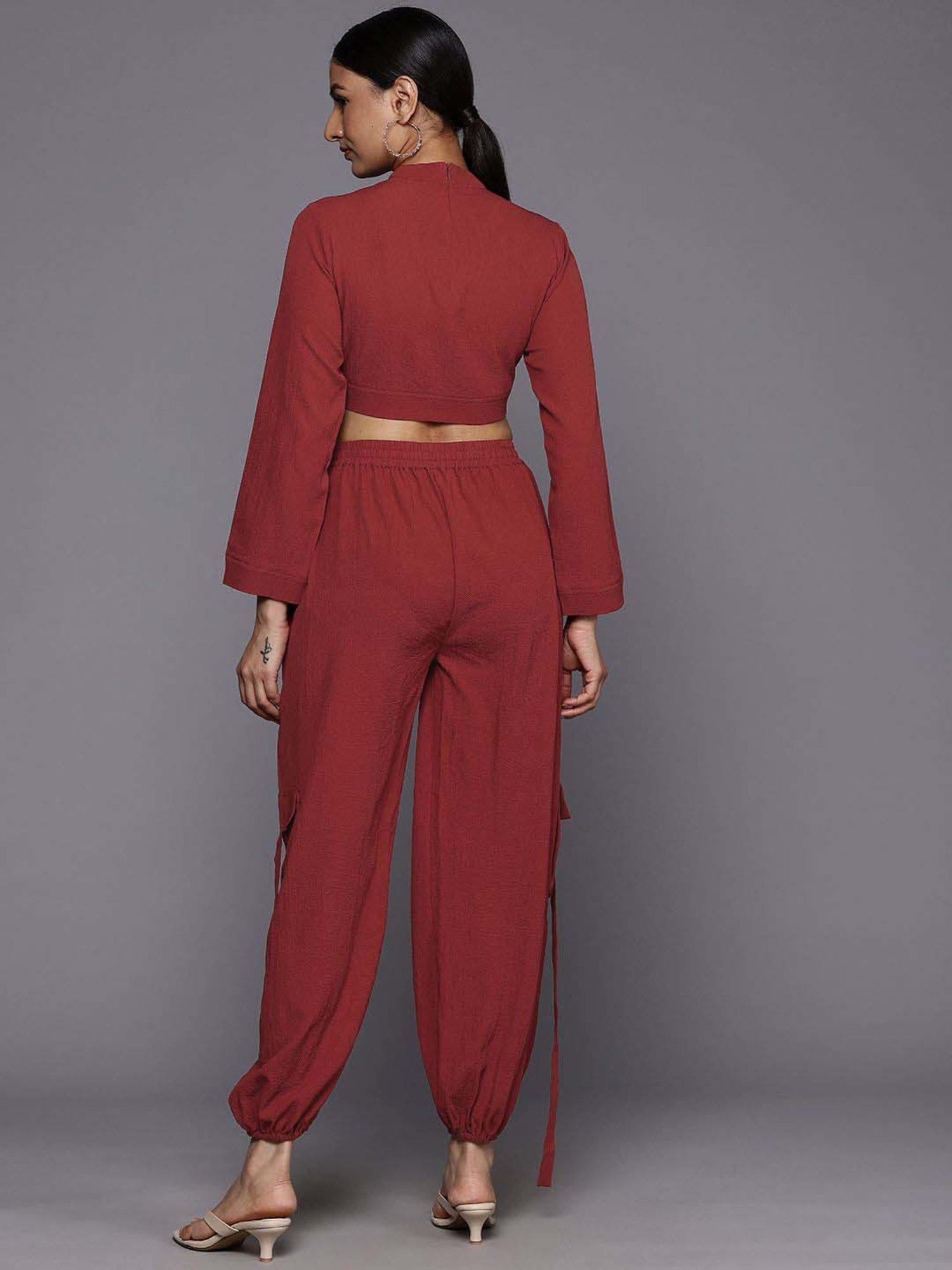 Varanga Rust Top & Joggers Set