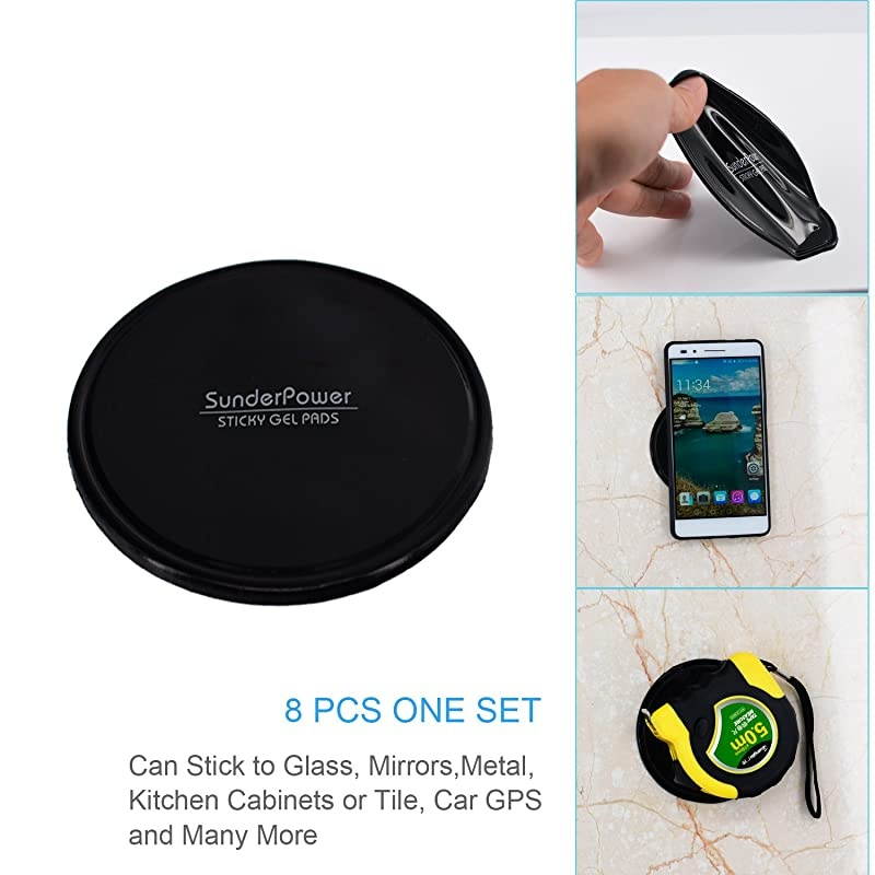 Cell PadsPremium Sticky AntiSlip GEL PadsHolds PhonesSunglasses GPS and Many More