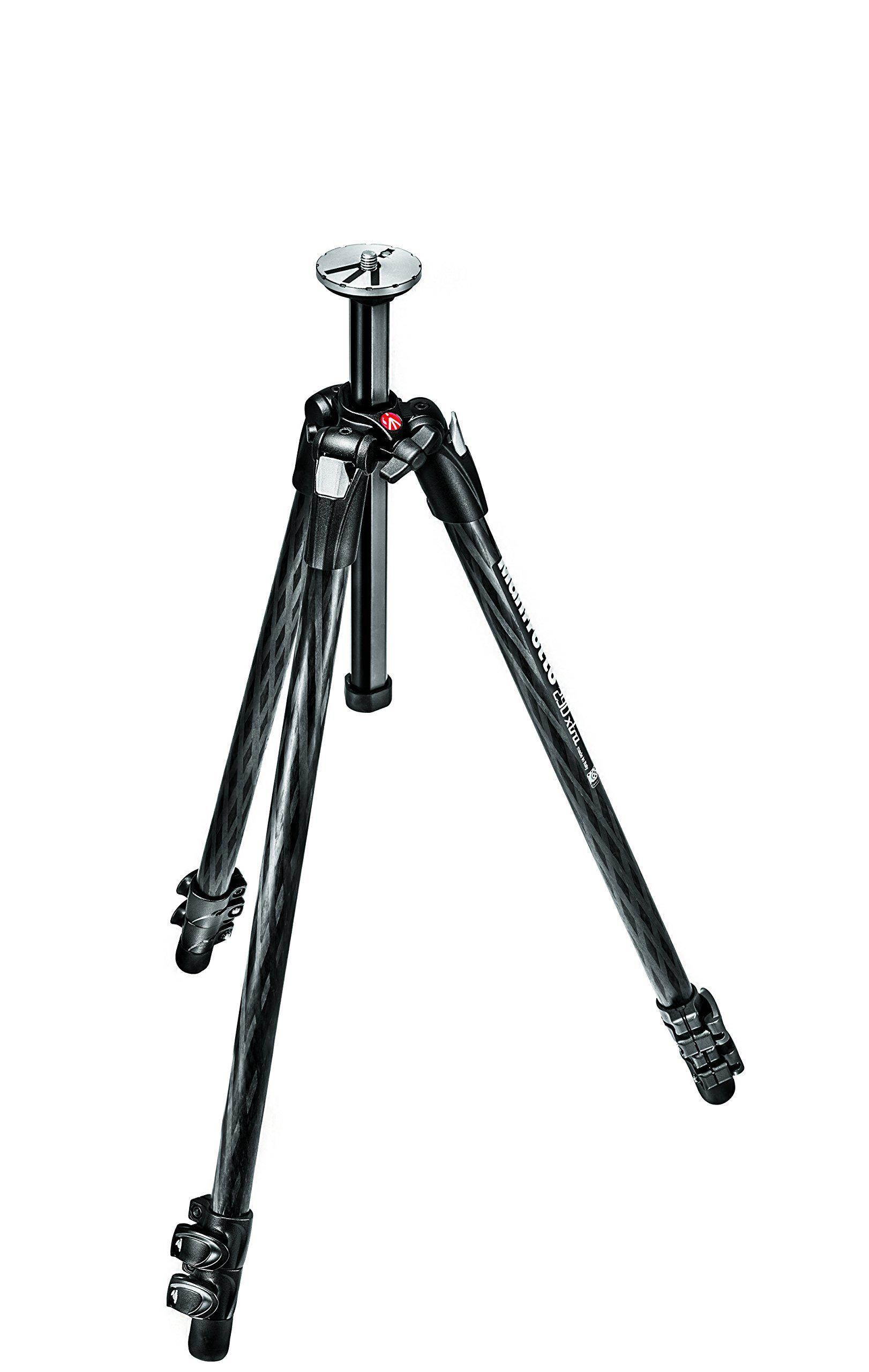 Manfrotto 290 Xtra 3-Section Carbon Fiber Tripod #MT290XTC3US