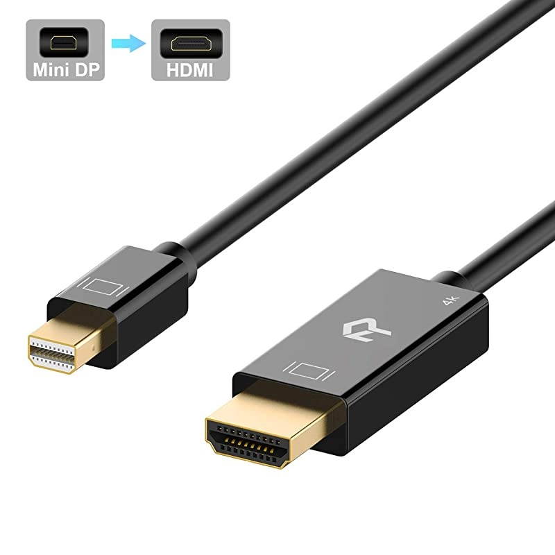 Mini DisplayPort Mini DP to HDMI Cable 4K Ready 6 Feet