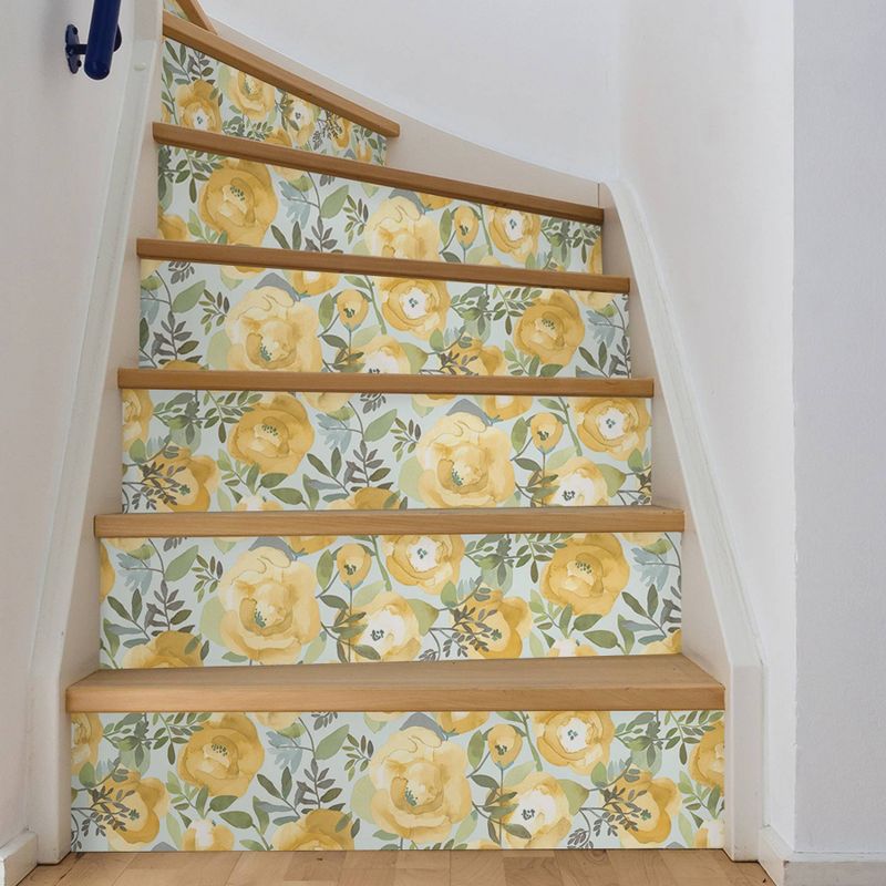 NuWallpaper Peachy Keen Peel & Stick Wallpaper Yellow