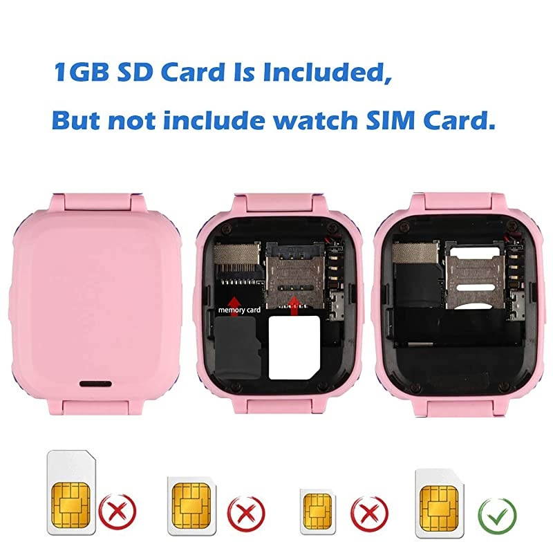 Smart Watch for Boys Girls HD Touch Screen Sports Smartwatch Phone with Call Camera Games Recorder Alarm Music Player for Children Teen Students