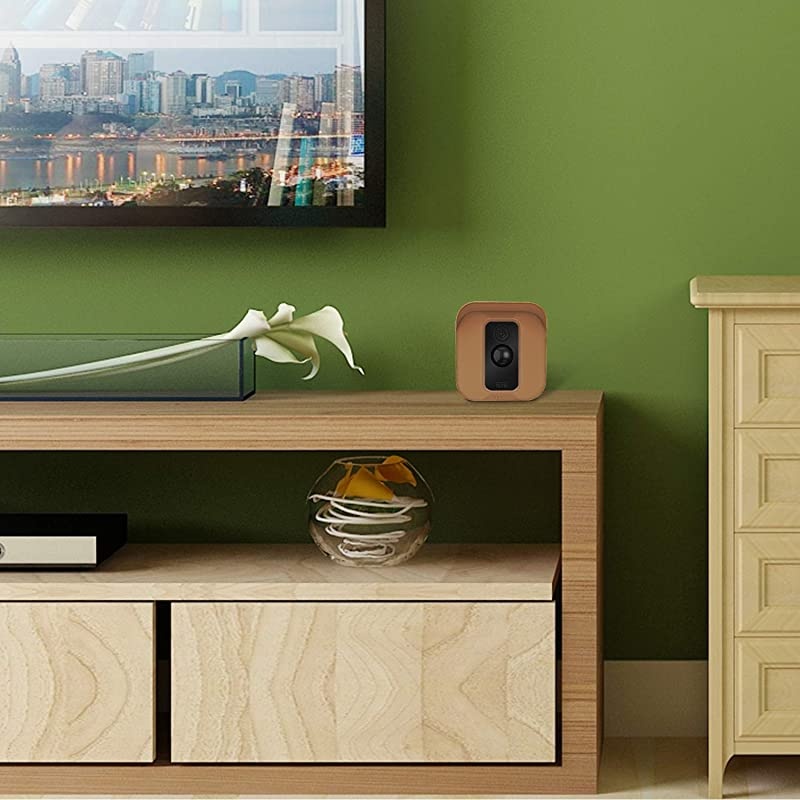 Silicone Skin for Blink XT2XT Camera 3 Pack Premium Silicone UV Weather Resistant Protective and Camouflaged Case Cover for Blink XT2 amp XT Home Security Indoor Outdoor Camera Brown