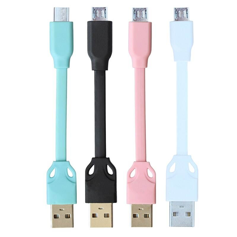 10cm Micro Short data and Charging Cable Cord for Sync Charging