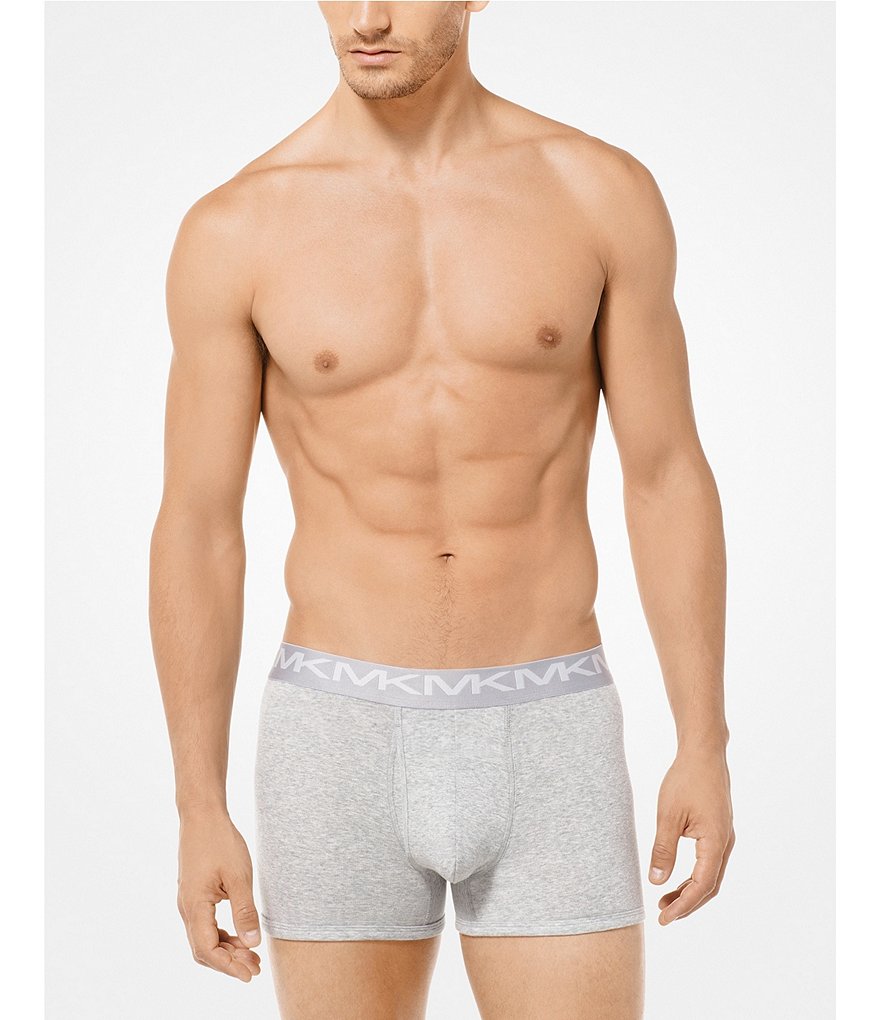 Michael Kors Performance Cotton Boxer Briefs 3-Pack