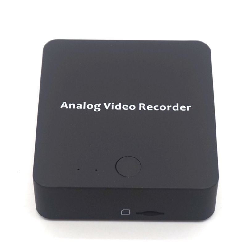 Plugadget VHS Digital Converter Video Recorder Device for VCR DVD DVR Camcorder AV Tape TO SD Media Analog File Digitizer