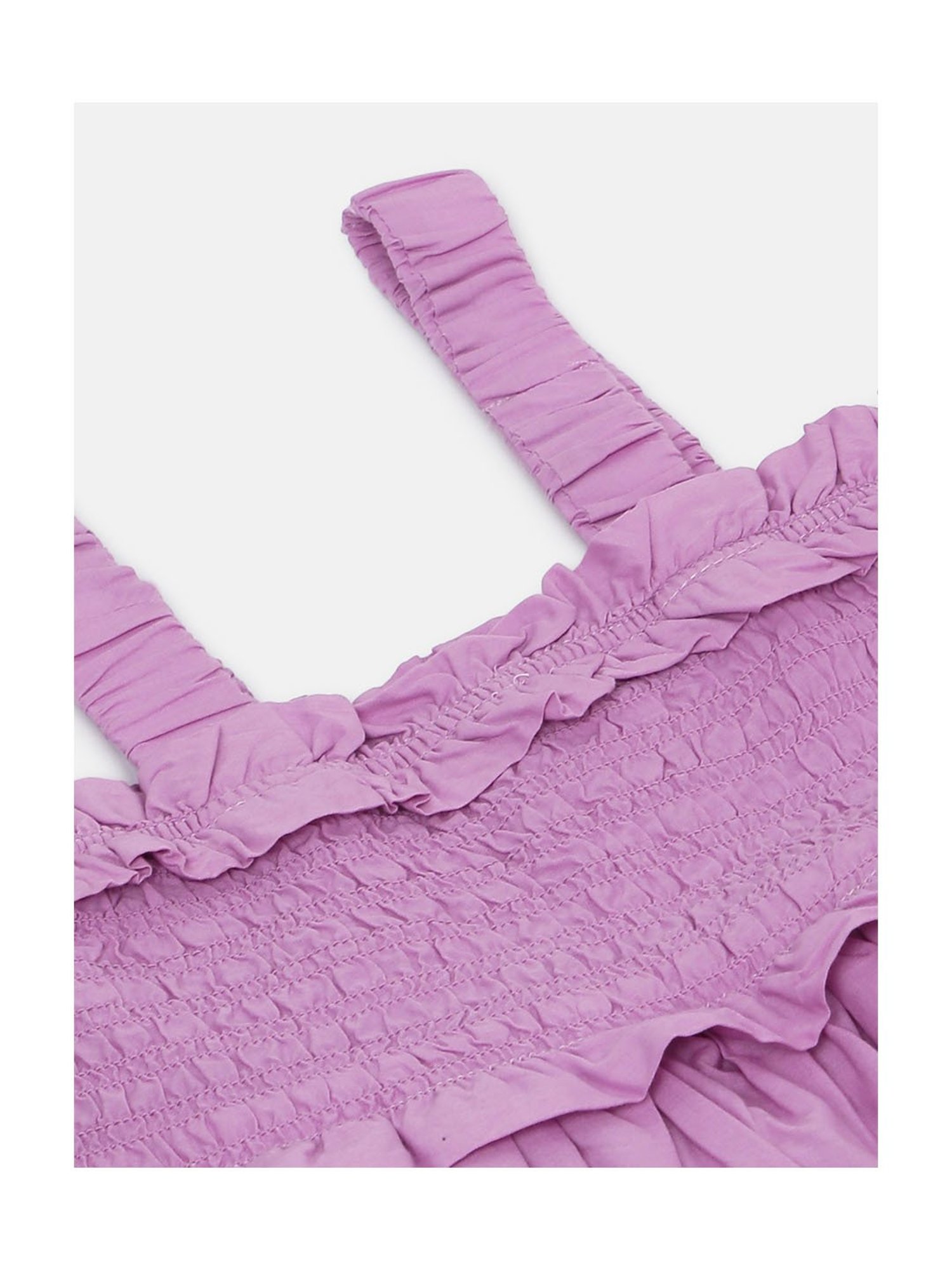 United Colors of Benetton Kids Aqua Blue Embroidered Dress