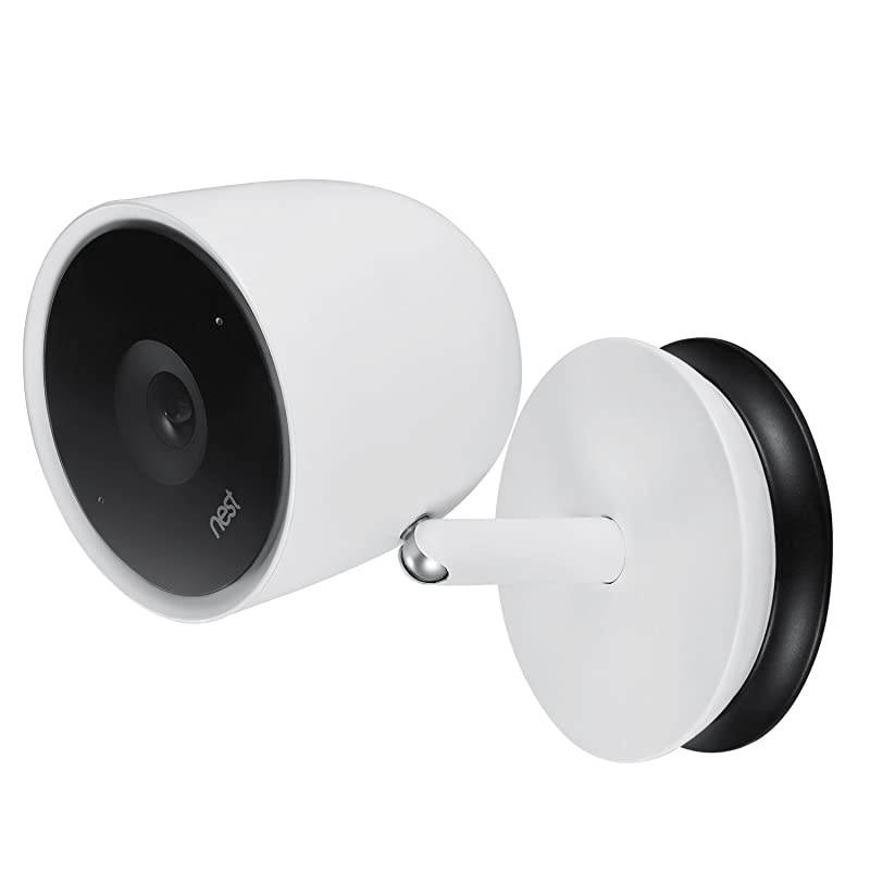 Wall Mount for Nest Cam IQ &ndash; Mount Your Nest Cam IQ with Screws onto Any Wall or Use The Strong Magnet to Mount The Camera onto Any Metallic Surface Without Tools or Wall Damage &ndash; by