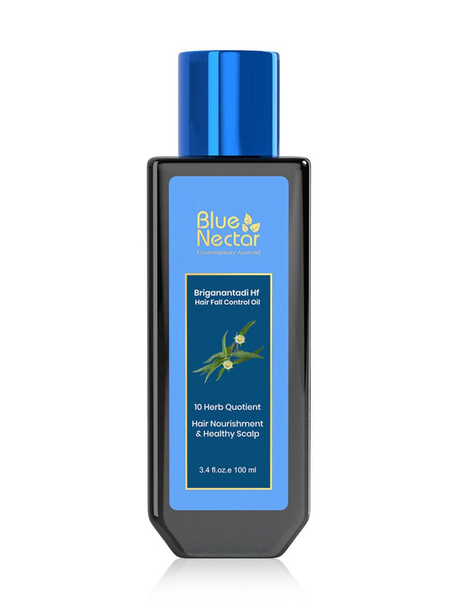 Blue Nectar Briganantadi Hair Fall Control & Healthy Scalp Oil - 100 ml