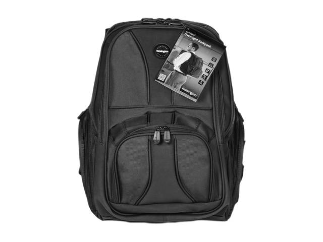 Kensington Black Contour Overnight Backpack Model K62594AM