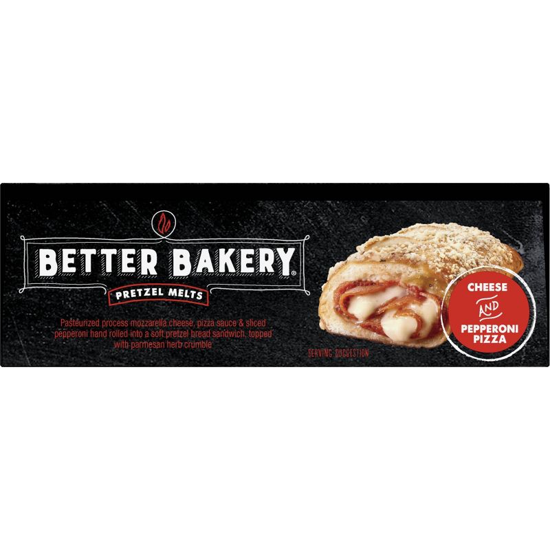 Better Bakery Pepperoni Frozen Pretzel Melts - 9oz