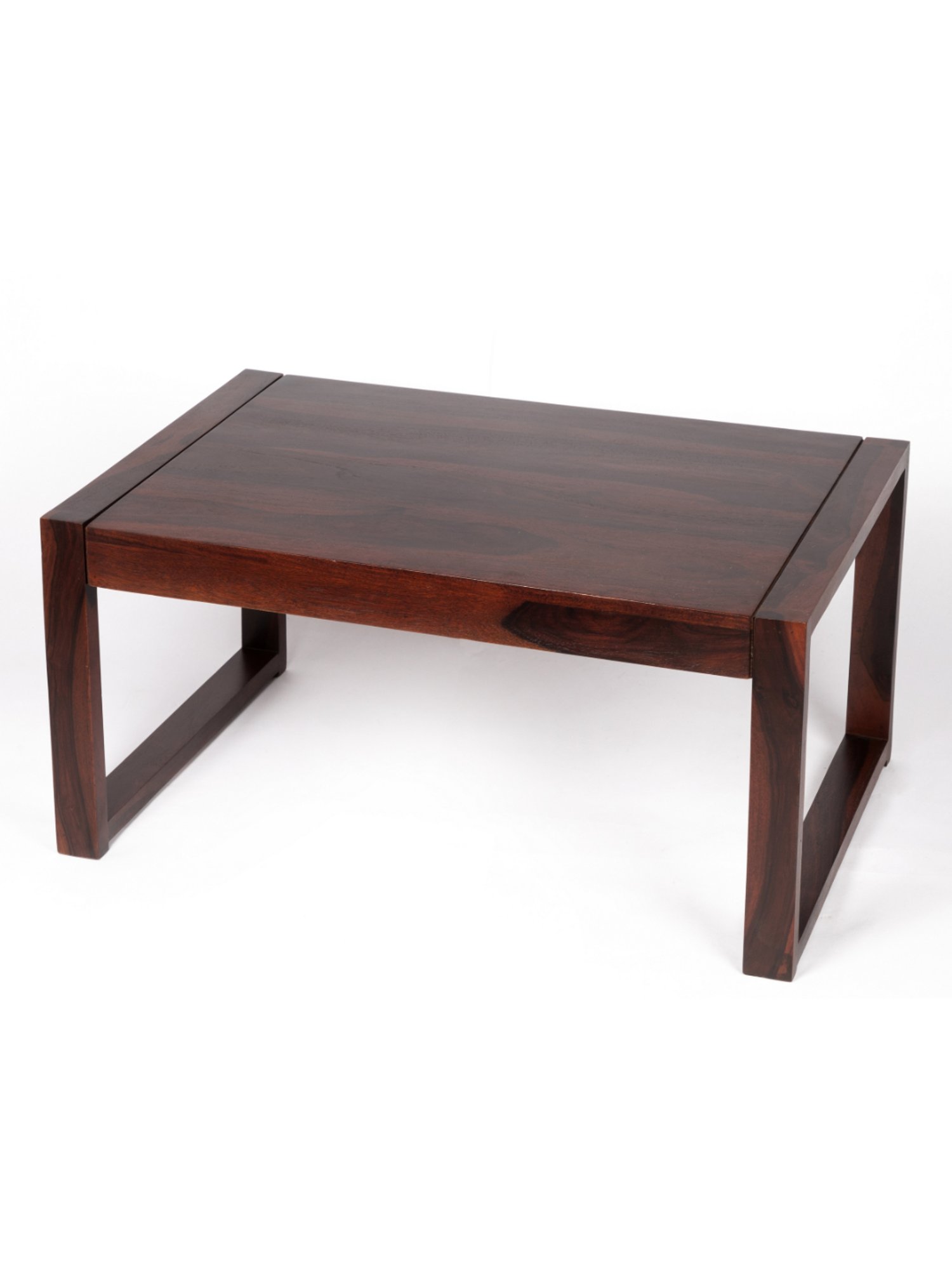 Glass Oval Living Room Metal Coffee Table - Saracina Home