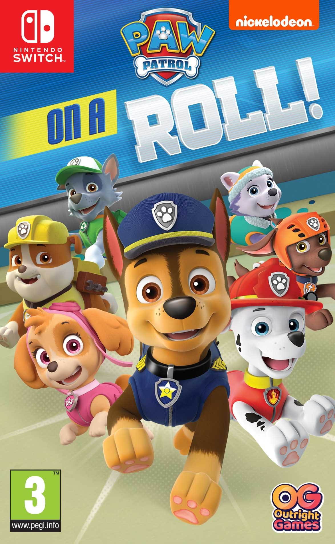 PAW Patrol On a Roll Nintendo Switch Game