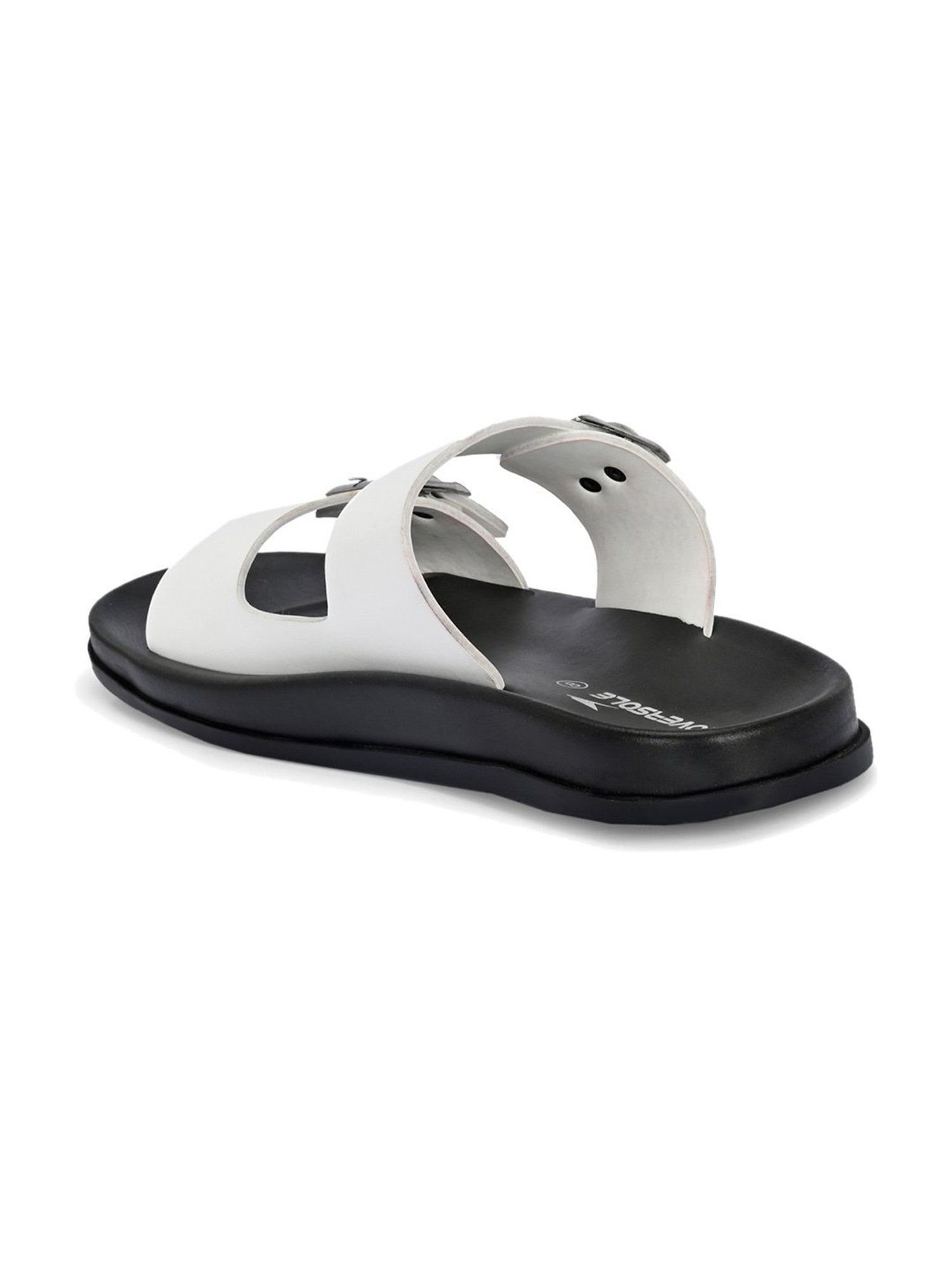 Hoversole Men's White Casual Sandals