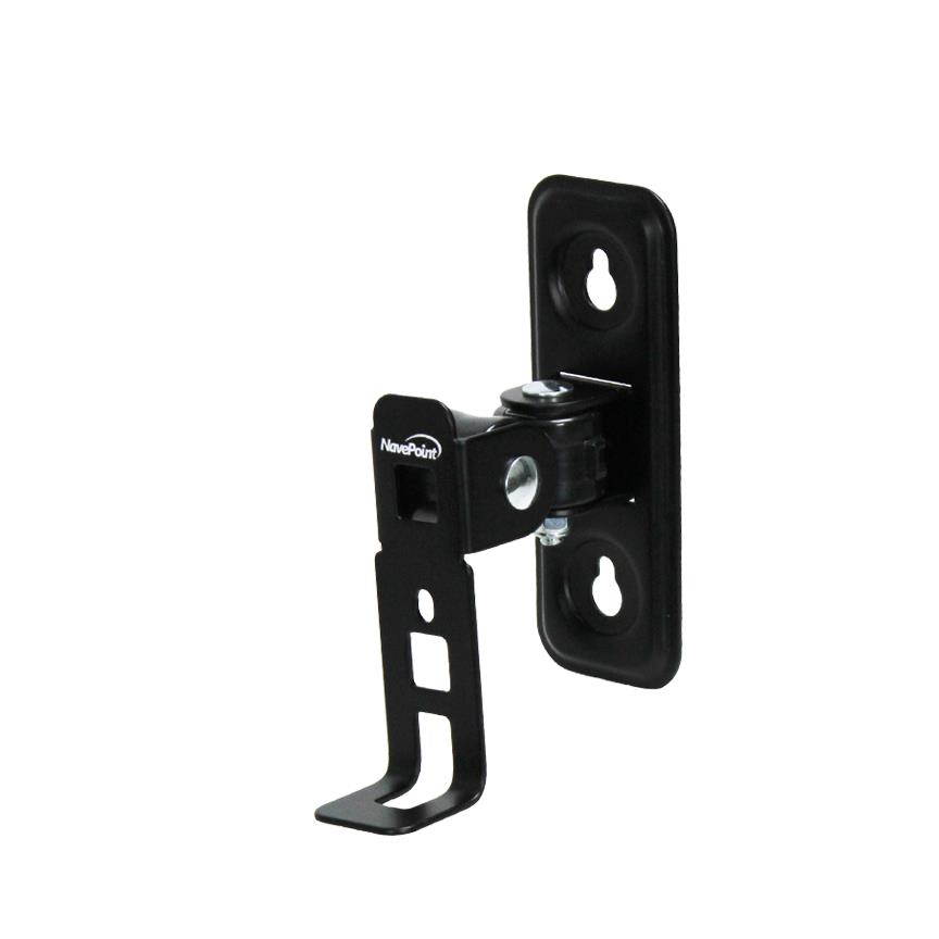 NavePoint SONOS PLAY:1 Speaker Wall Mount Bracket Tilt and Swivel Adjustable Black 7 Pack