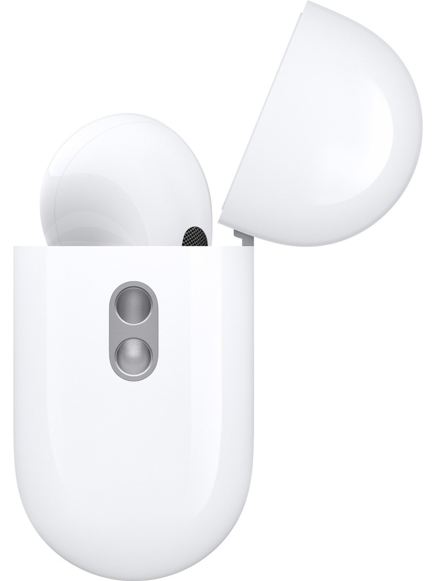Apple AirPods Pro 2nd generation with MagSafe Case Bluetooth Earbuds (White, True Wireless)