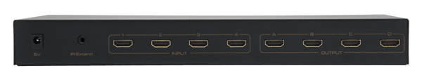 WolfPack 4-4 HDMI Matrix Router with RS232