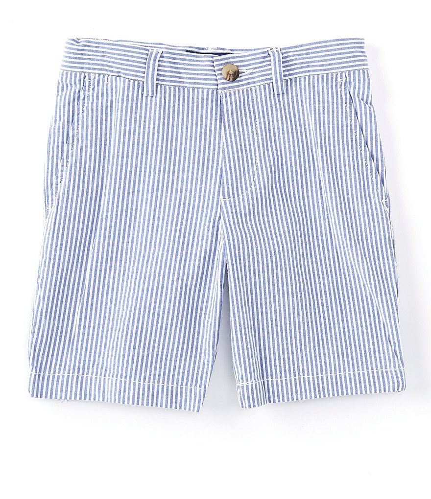 Polo Ralph Lauren Little Boys 2T-7 Slim-Fit Stretch Seersucker Shorts