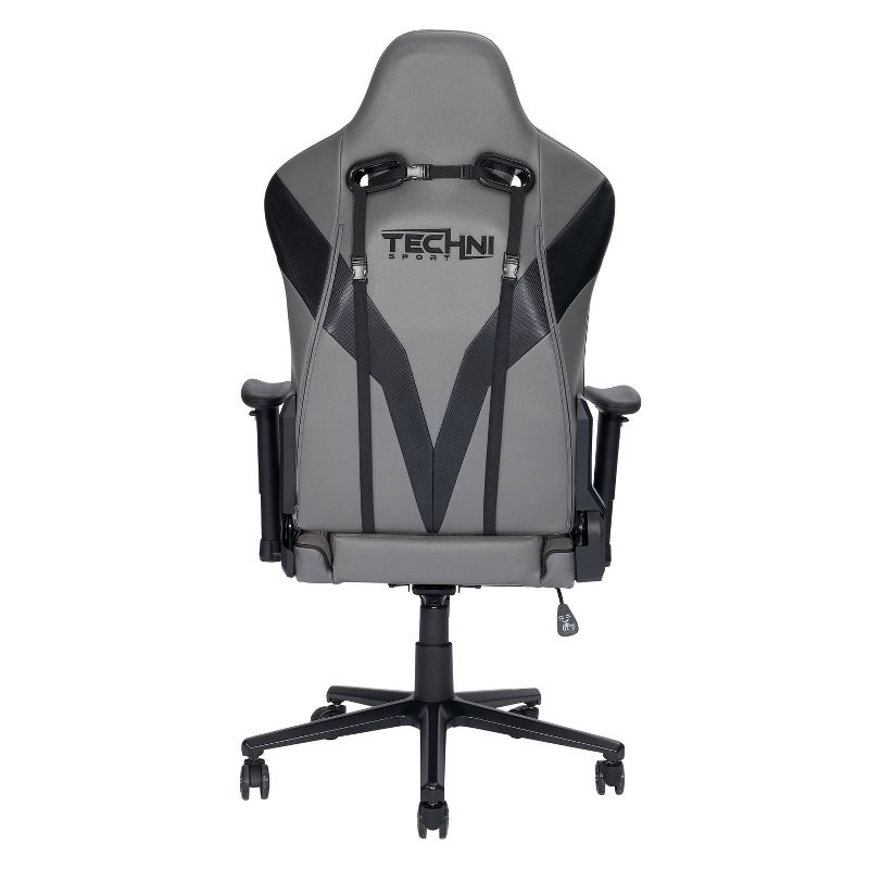 Ergonomic Gaming Chair Gray - Techni Sport