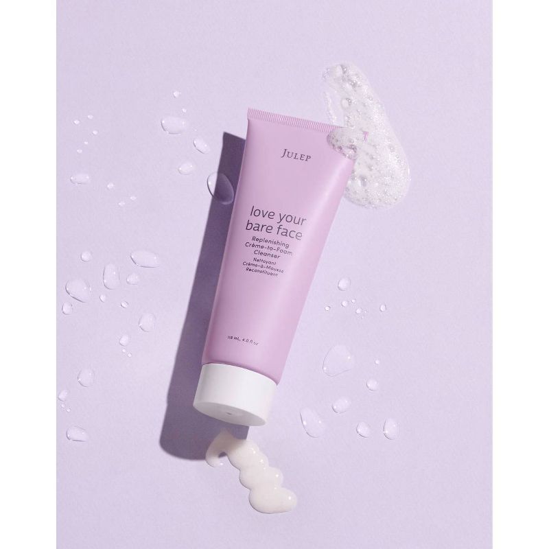 Julep Love Your Bare Face Replenishing Creme to Foam Cleanser - 4 fl oz