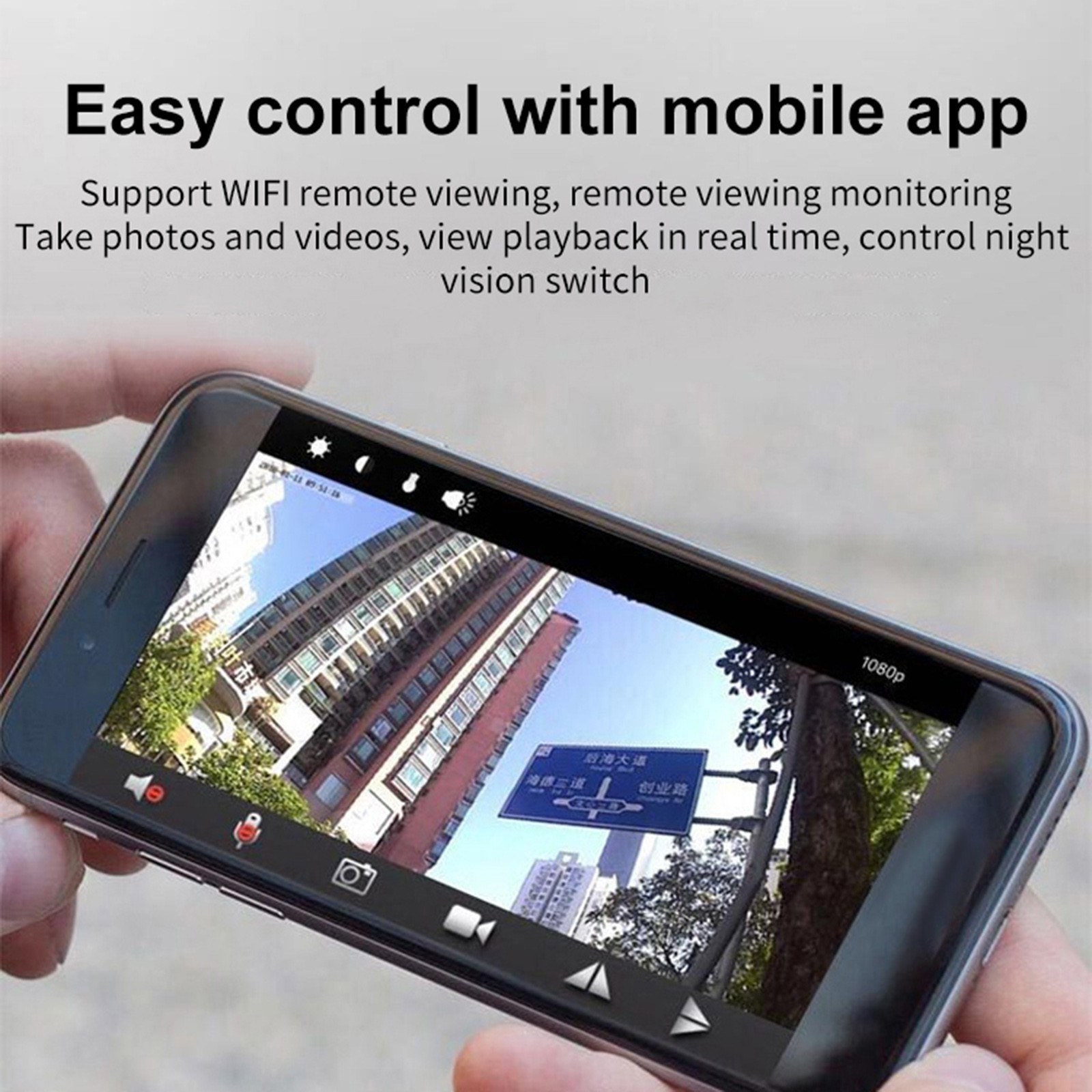 A9 IP Camera Home Wireless WiFi Security Camera Surveillance Camera APP Control Motion Detection Night Vision for Store Office Home Monitoring