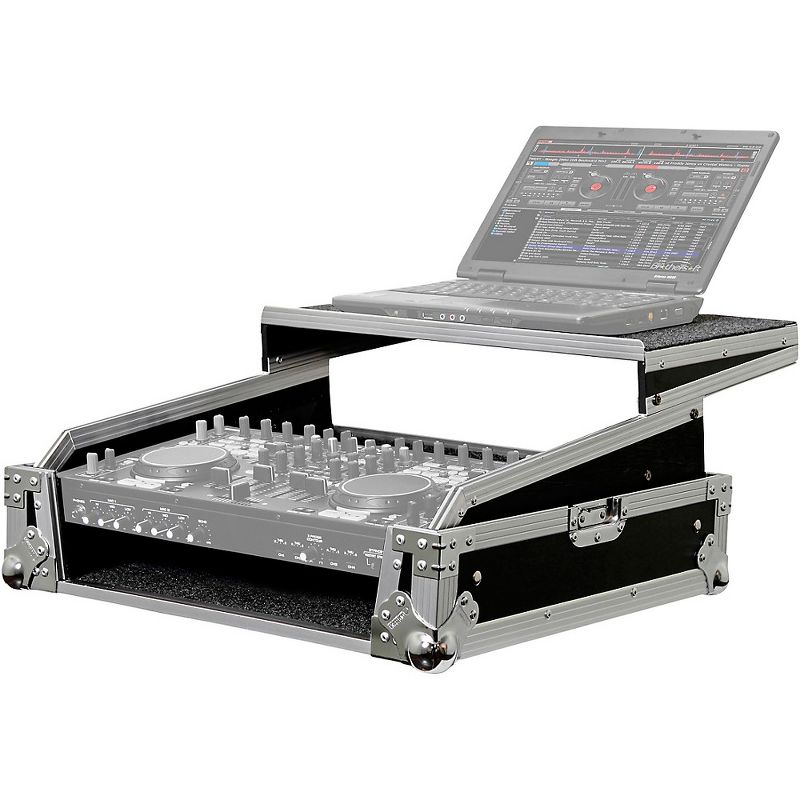 Odyssey FZGS8CDMIX Flight Zone Glide Style Rackmount Case for DJ Controllers & Front Load CD/Digital Media Mixers
