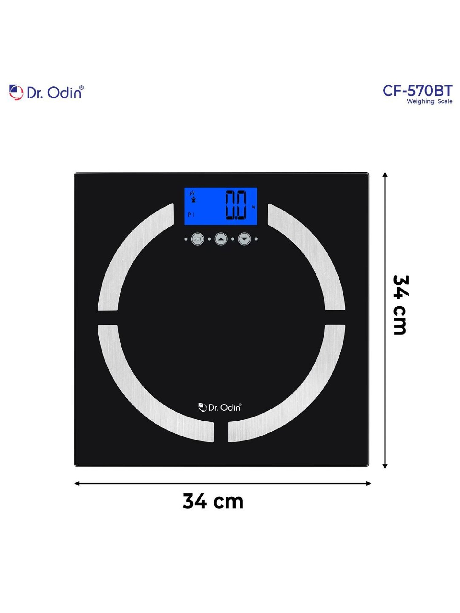 Dr. Odin CF-570BT Body Fat Analyzer (Black)