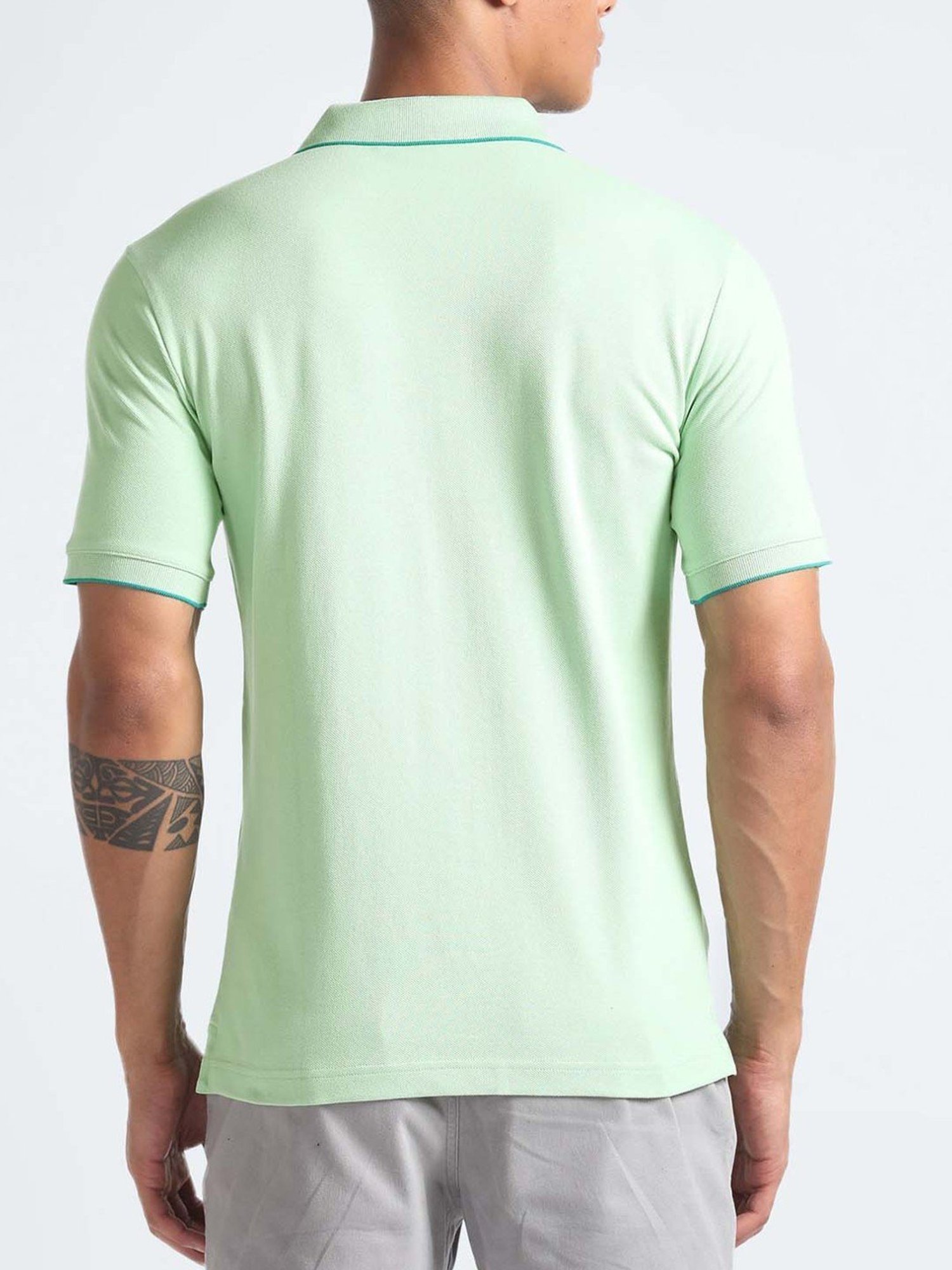 Calvin Klein Jeans Quiet Green Slim Fit Polo T-Shirt