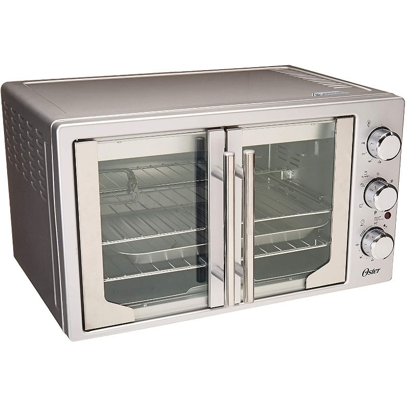 Toshiba MC25CEY-BS 6 Slice Small Stainless Convection Pizza Toaster Oven, Black