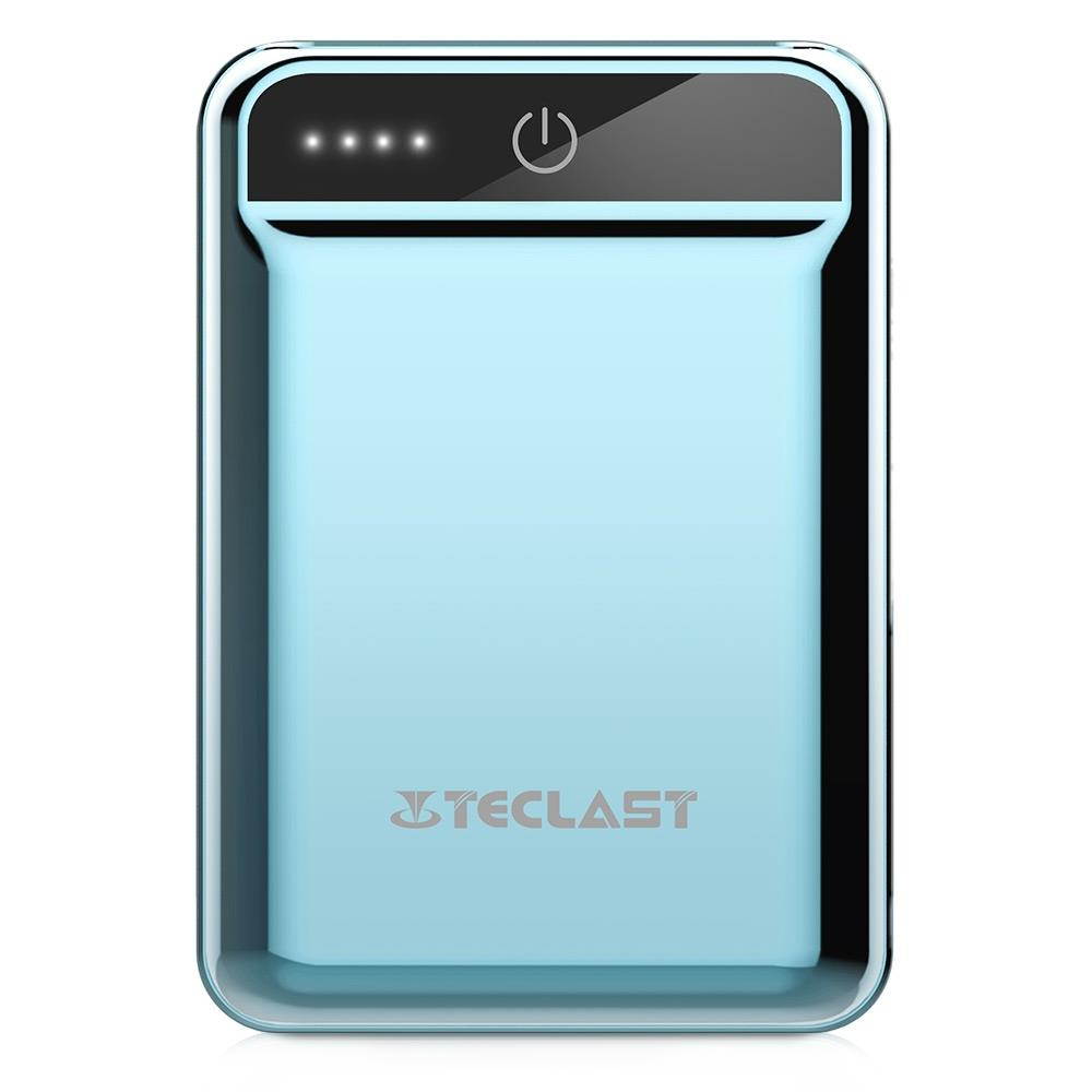 Power Bank 10000mAh High Capacity External Battery Pack Powerbank Cell Phone Battery Backup Charger with Dual Input & Output Compatible iPhone X 8 7 Plus, iPad Tablet & More