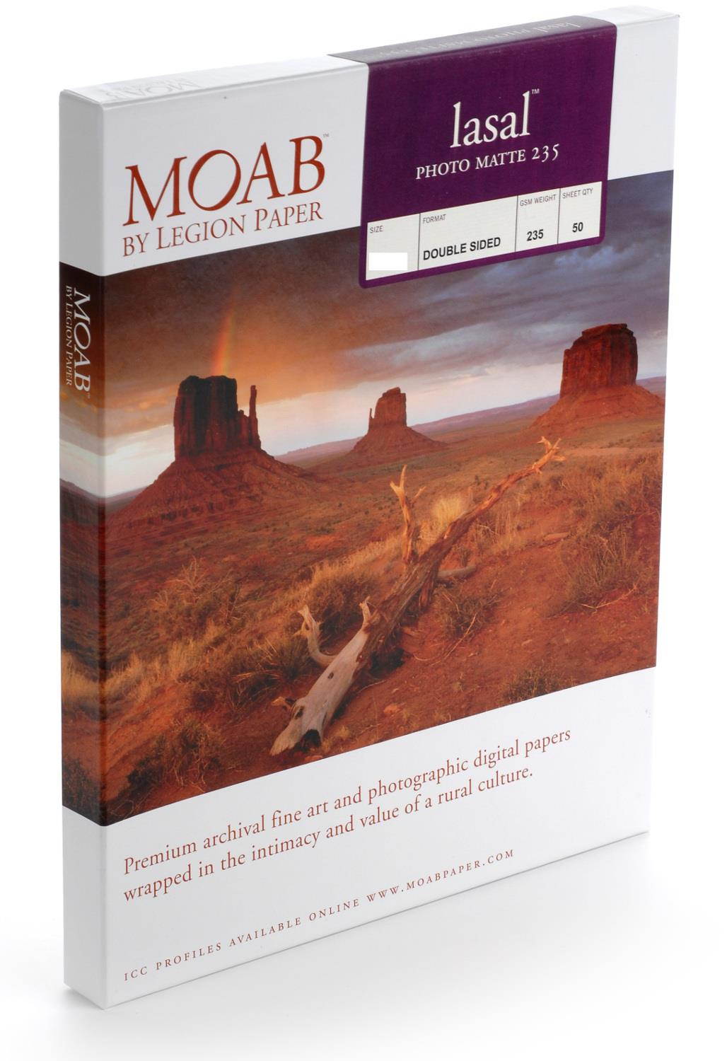 Moab F01LSM235111750 Lasal 2-Side Archival Inkjet Paper