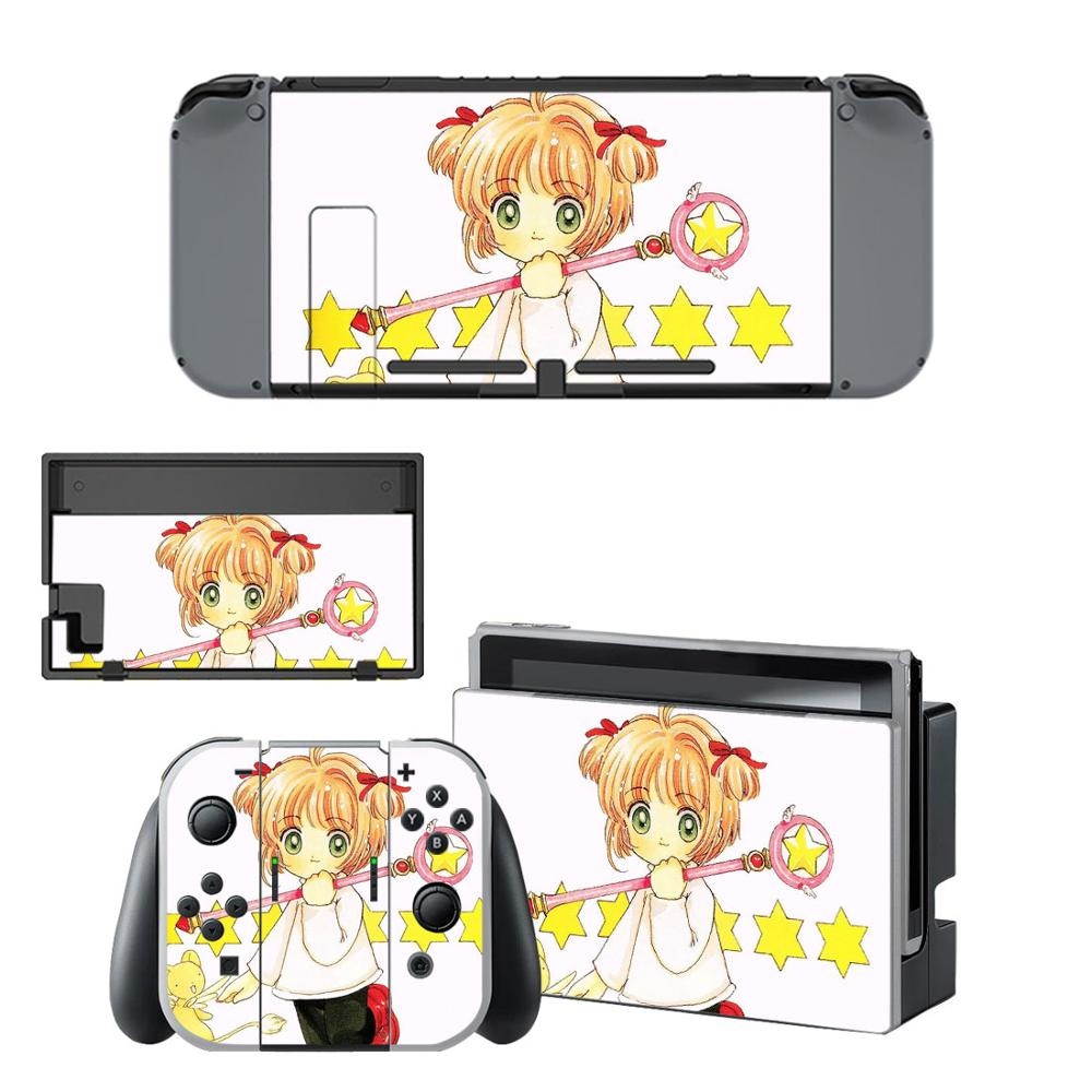 Cardcaptor Sakura Nintendo Switch Skin Sticker NintendoSwitch stickers skins for Nintend Switch Console and Joy-Con Controller