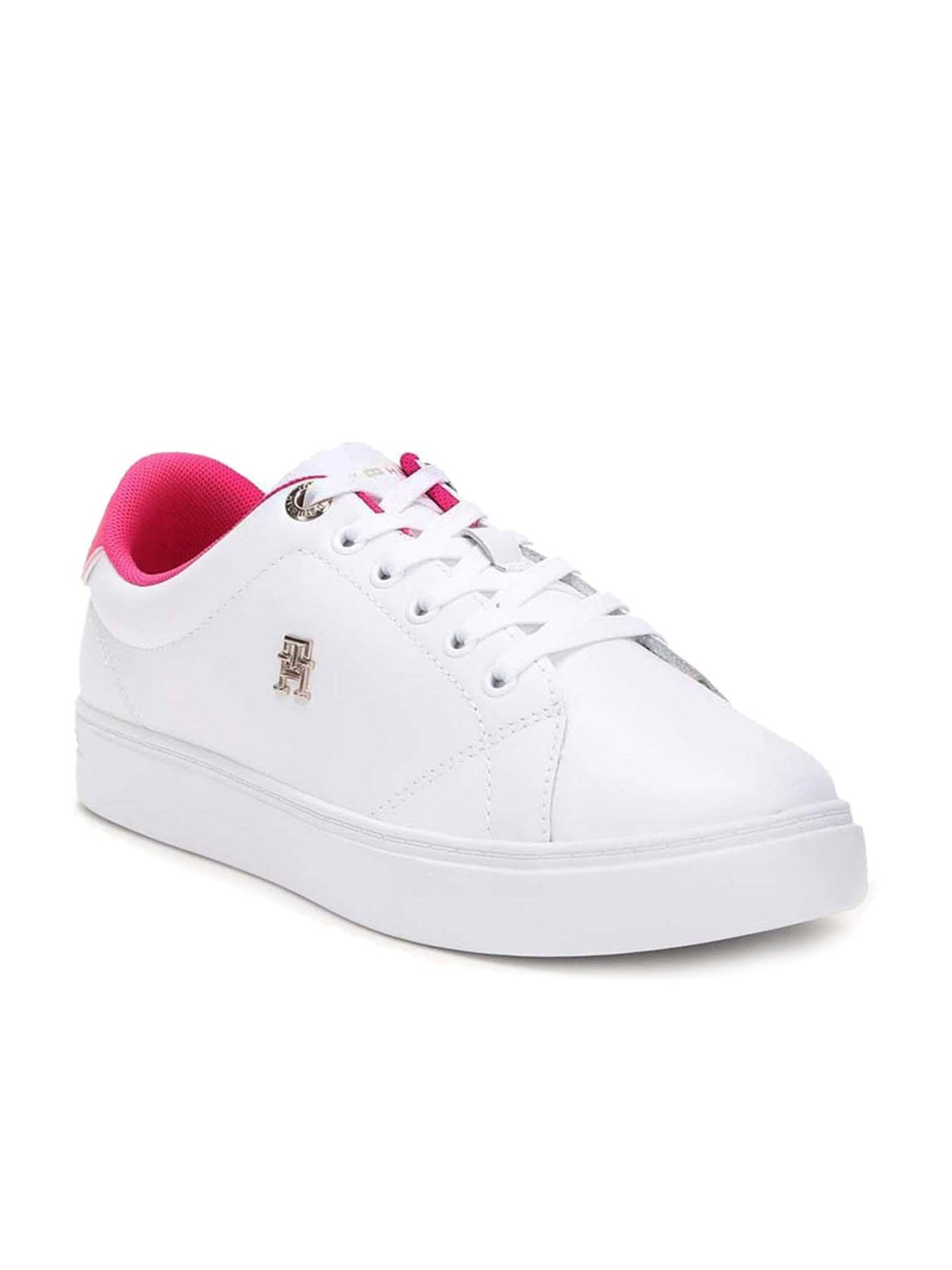 Tommy Hilfiger Women's White Casual Sneakers