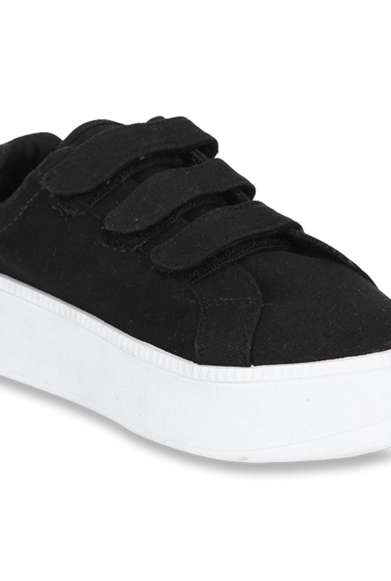 Truffle Collection Black Casual Shoes