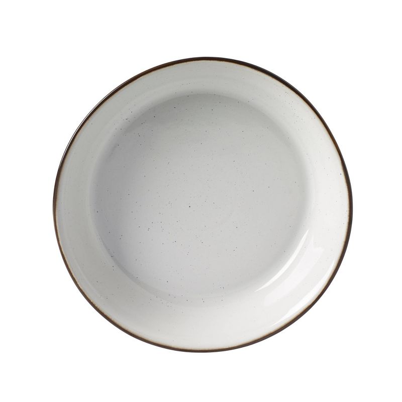 2pc Stoneware Geneva Shallow Nesting Bowls  - Tabletops Gallery