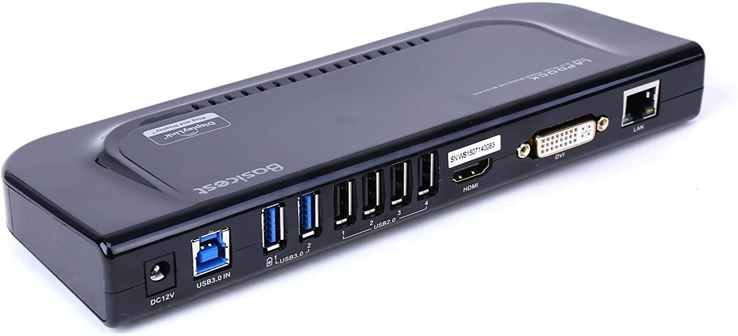 Basicest BAS2944 USB 3.0 Universal Laptop Docking