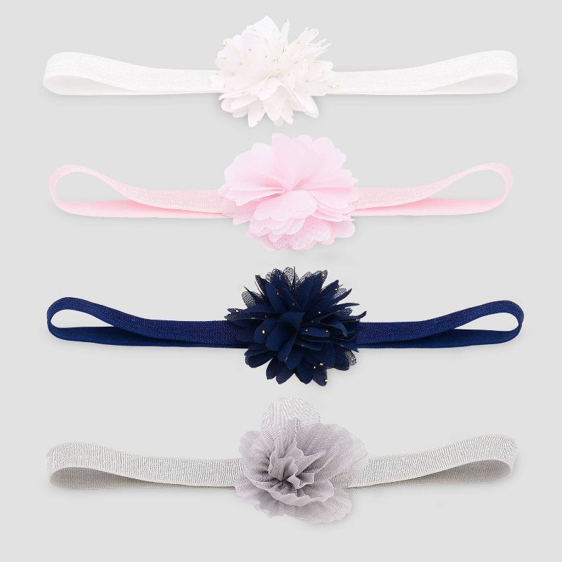 Baby Girls' 4pk Pulmes Headwrap - Just One You® made by carter's Newborn