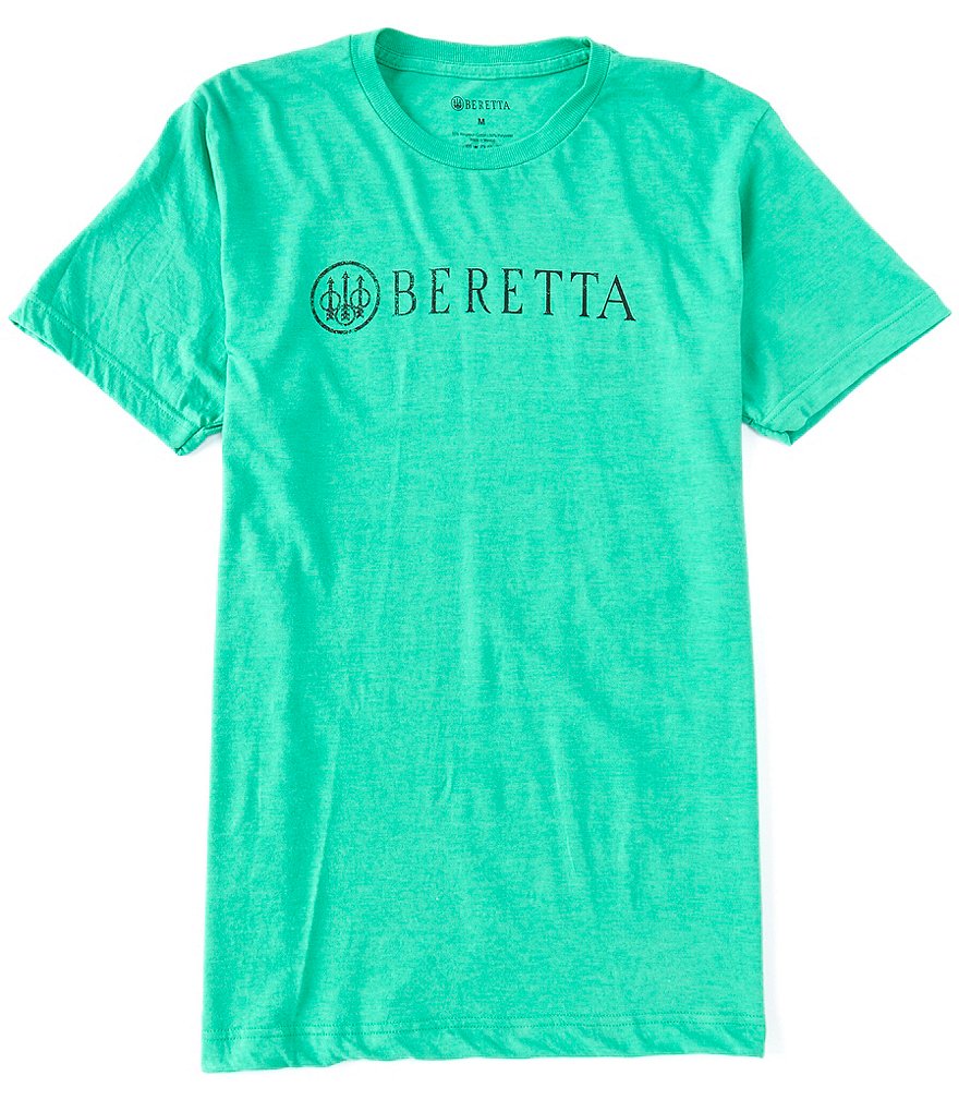 Beretta Distressed Logo Short-Sleeve Tee