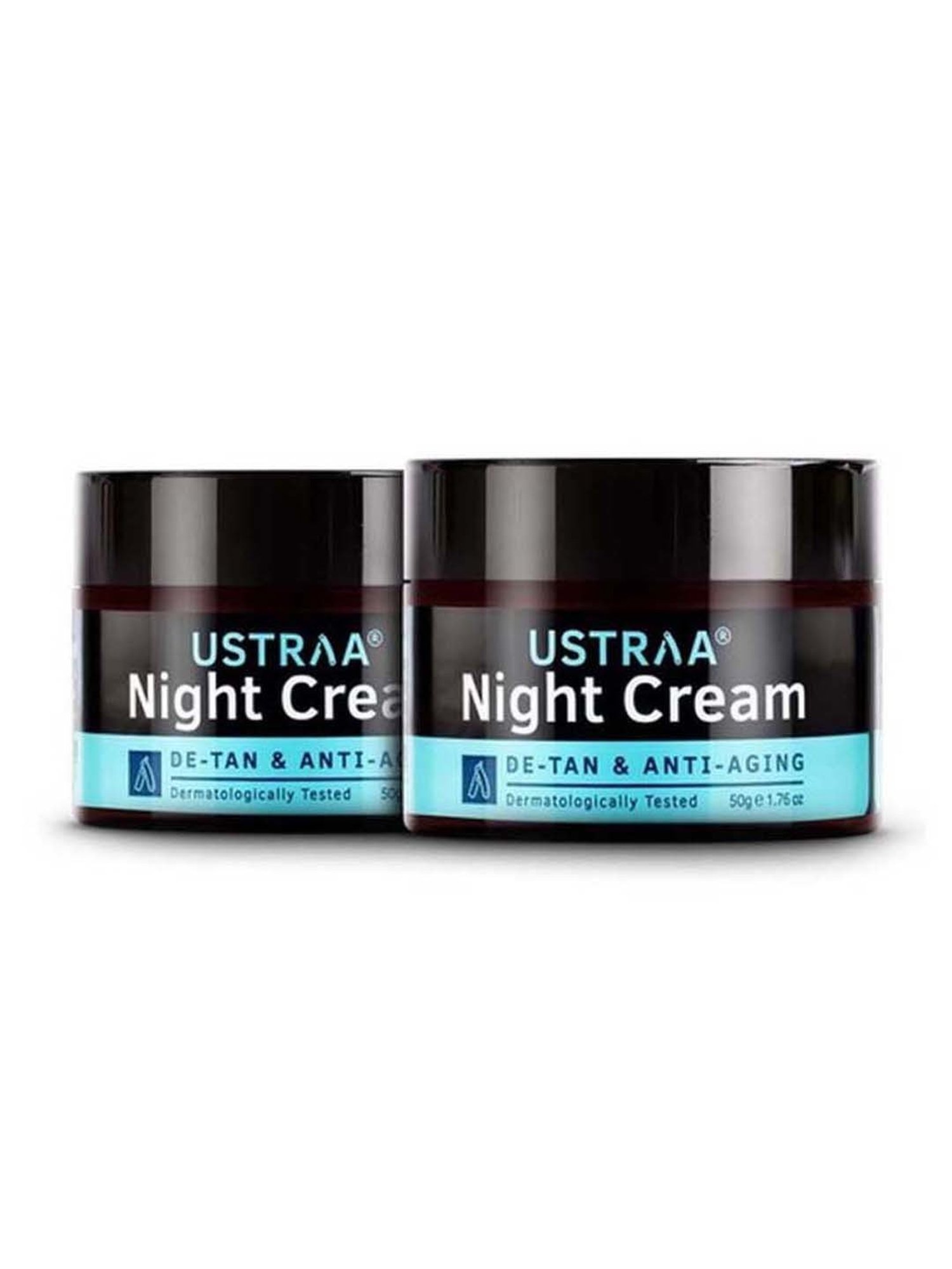 Ustraa De-Tan & Anti-Ageing Night Cream (Pack of 2)