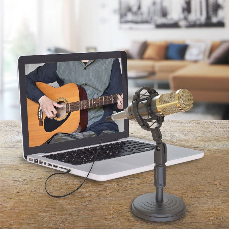 Tzumi ONAIR: Reverb Pro Condenser Microphone - Black