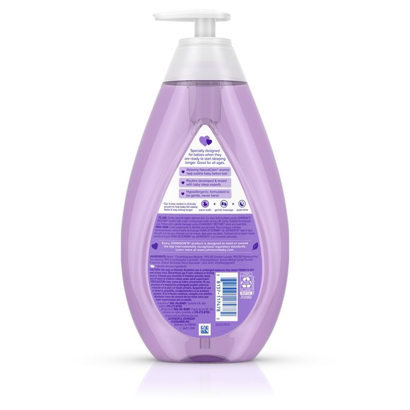 Johnson's Bedtime Bubble Bath - 27.1oz