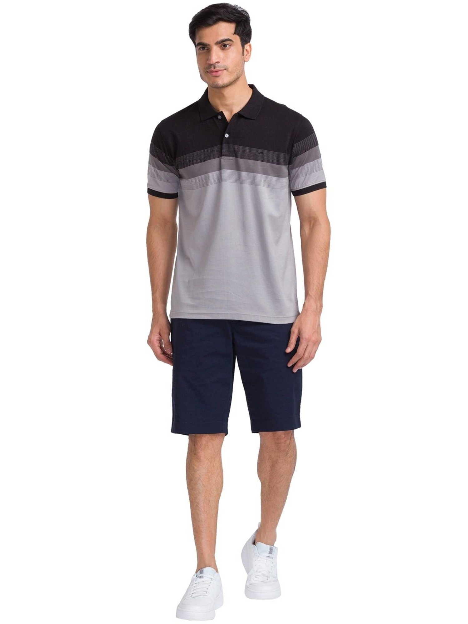 ColorPlus Blue Contemporary Fit Shorts