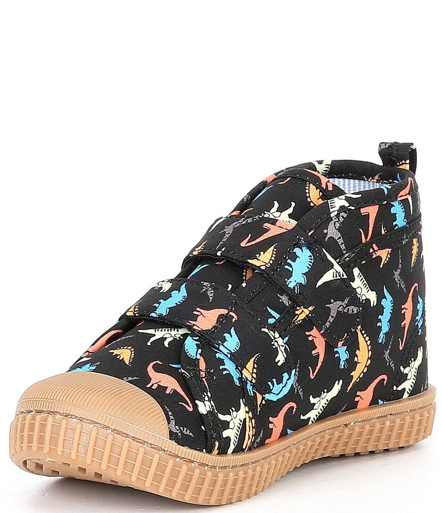 Class Club Kid's Cruzzerr-A Double Strap Washable Dinosaur Print Sneakers (Toddler)