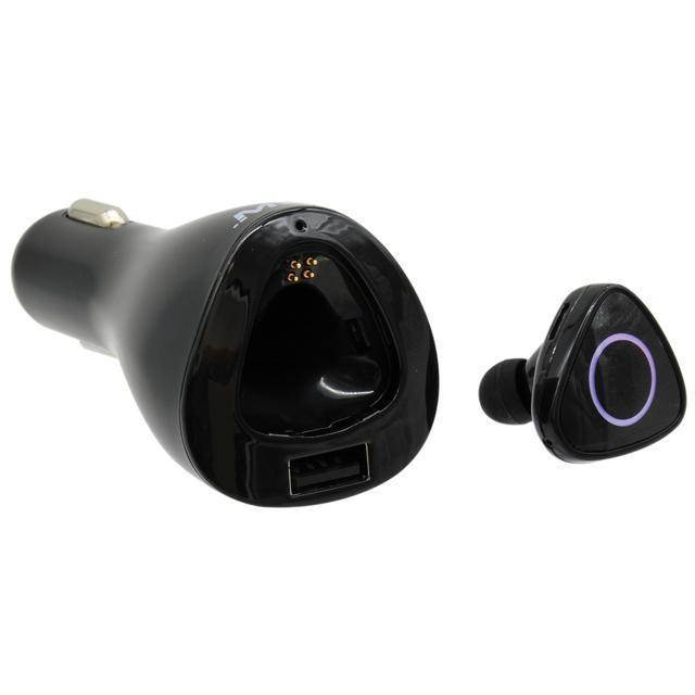 MobileSpec MBS01181 MBS 2IN1 BT EARBUD WITH USB CHRGER BLK