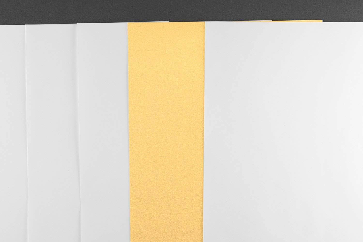 8 1/2 x 11 Paper - Gold Metallic (250 Qty.) | Perfect for Printing, Copying, Crafting, various Business needs and so much more! | 80lb Paper | 81211-P-40-250