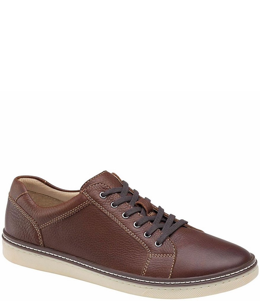 Johnston & Murphy Men's Guffey Lace To Toe Leather Oxfords