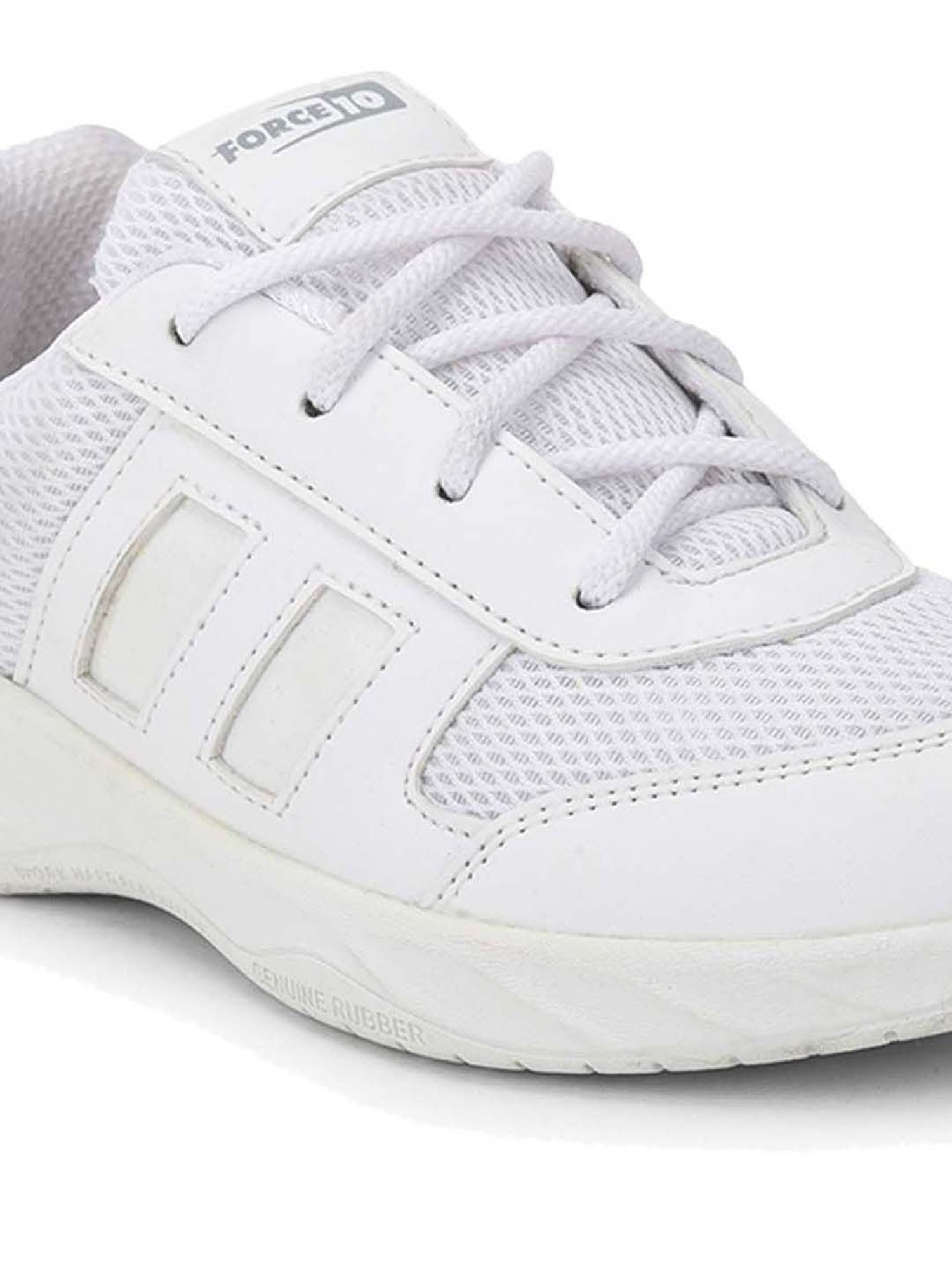 Force10 By Liberty Kids White Lace Up Shoes