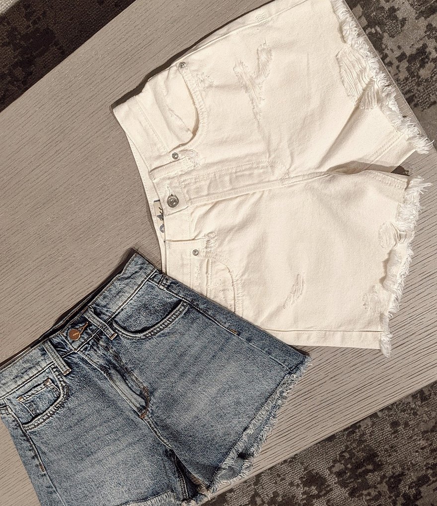 Cloth & Stone Button Side Coordinating Shorts