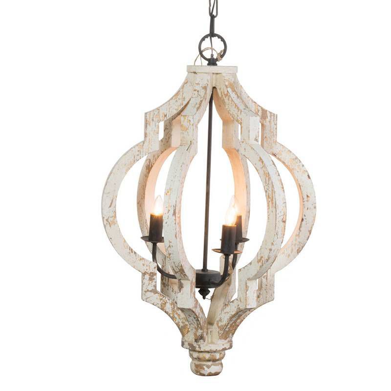 Large Bellamy Chandelier Antique Gold - A&B Home